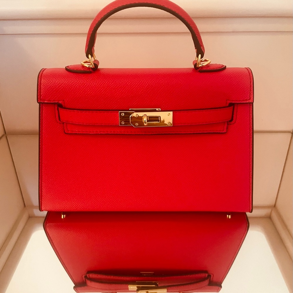 Elegant Red Handbag